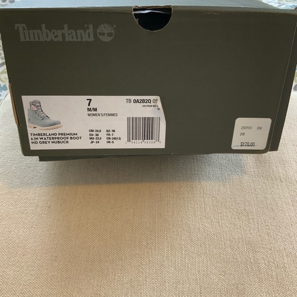 TIMBERLAND Jayne Waterproof Boot 🥾 Grey Suede - Picture 7 of 7